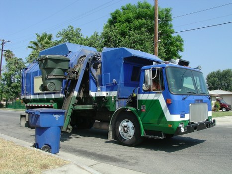 Team preparing waste removal truck at Business Waste Removal Earls Court