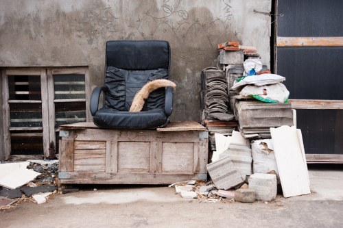 Modern waste management technology in action for businesses.