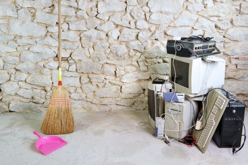 Secure data destruction during office clearance in Earls Court