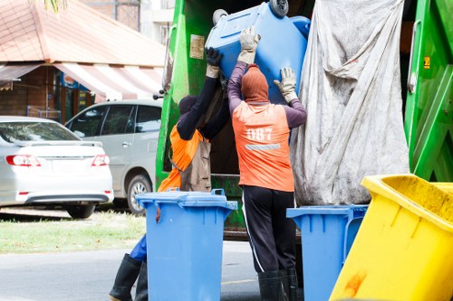 Compliance with waste disposal regulations in Earls Court